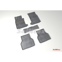 Коврики резиновые с рисунком "Сетка" BMW 5 Ser E-39 1995-2004 (комплект) SEINTEX 87051