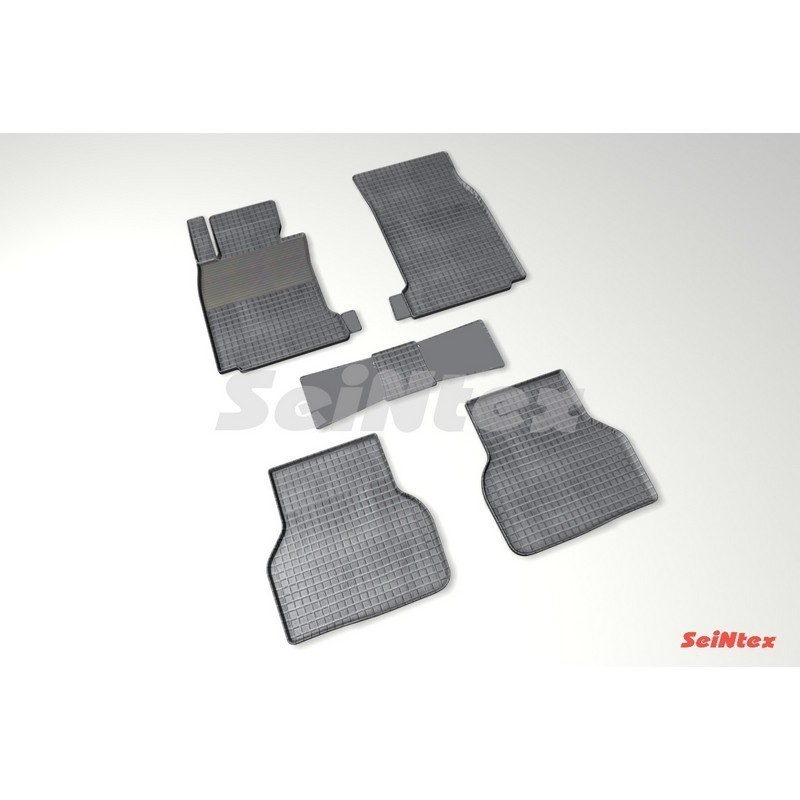 Коврики резиновые с рисунком "Сетка" BMW 5 Ser E-39 1995-2004 (комплект) SEINTEX 87051