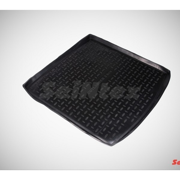 SEINTEX Коврик в багажник Mitsubishi Outlander III органайзер 2012-н.в. (полимерный) черный (шт) 85067