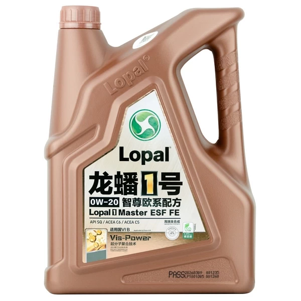 Масло моторное Lopal 1 Master ESF FE 0W-20 SQ C5/C6 (4л) LPL32228