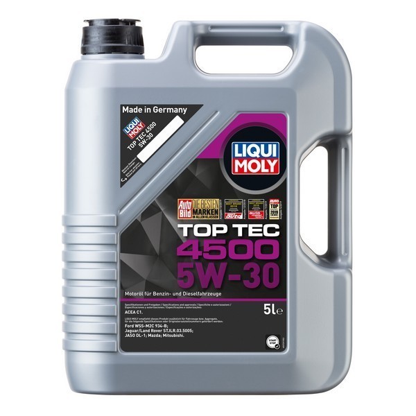 Масло моторное Liqui Moly Top Tec 4500 5W-30 (5л) 2378