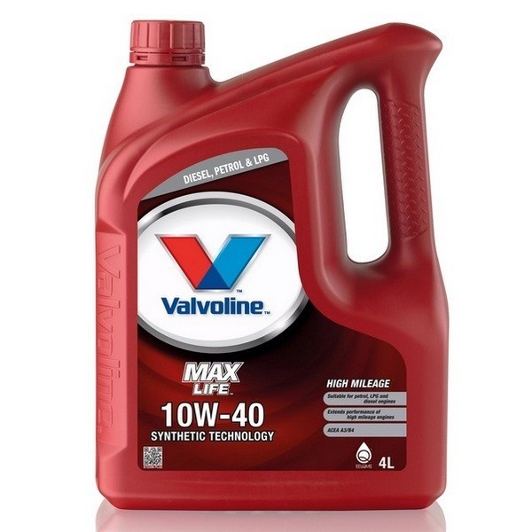 Масло моторное Valvoline MaxLife 10W-40 (4л) 872296