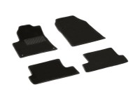 Ворсовые коврики LUX PEUGEOT 407 2004-2010 (комплект) SEINTEX 83174