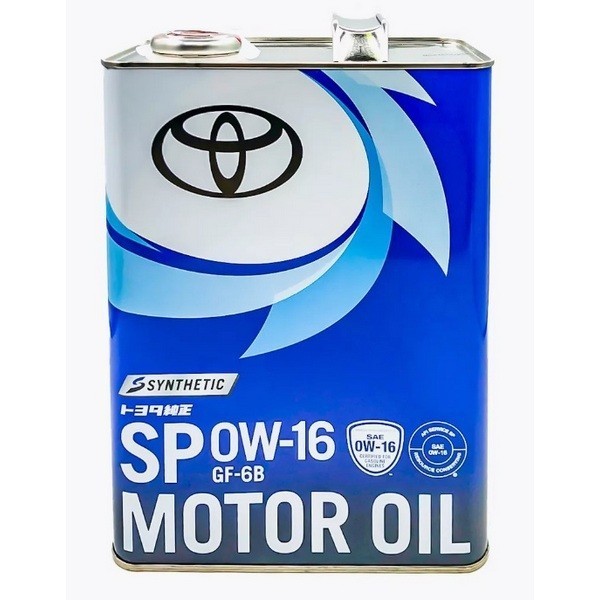 Масло моторное TOYOTA SP 0W-16 (4л) 0888013105