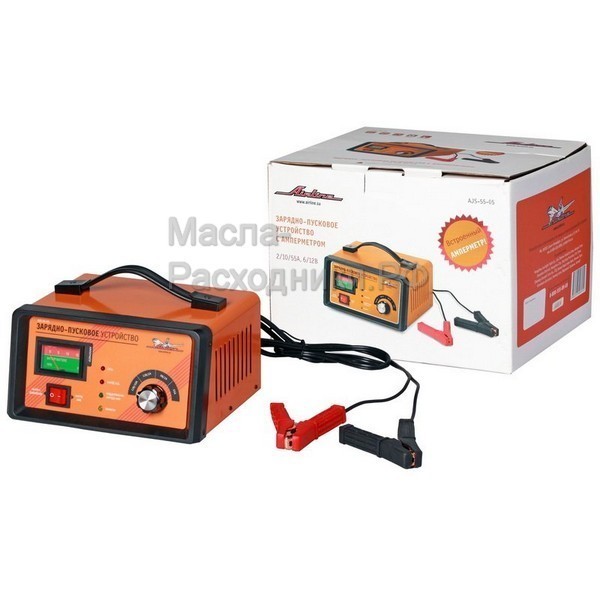 Зарядно-пусковое устройство 2/10/55А 6В/12В, амперметр, трансформаторное AIRLINE AJS5505