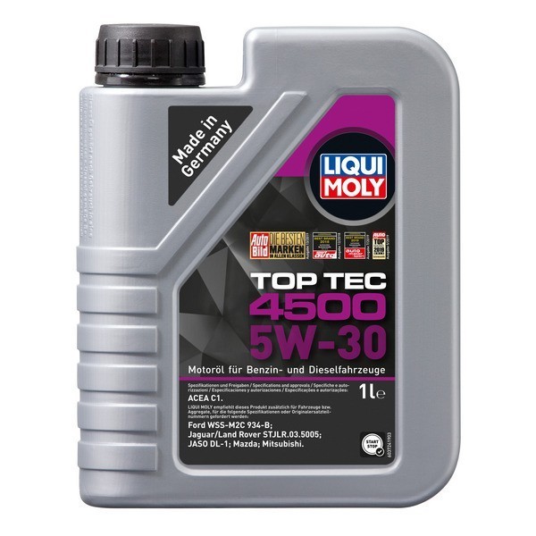 Масло моторное Liqui Moly Top Tec 4500 5W-30 (1л) 2317