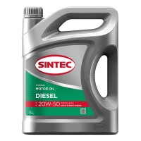 Масло моторное 20W-50 SINTEC DIESEL CF-4/CF/SJ (5л) 102541