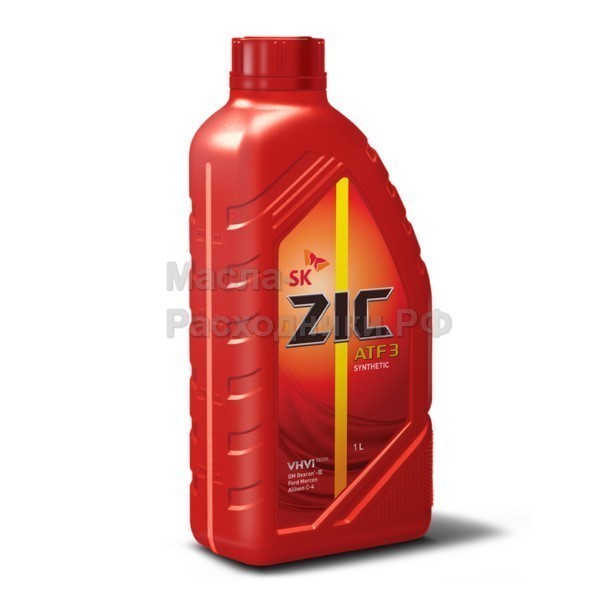Жидкость АКПП Zic ATF 3 (1л) (Dexron III) 132632