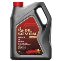 Масло моторное S-oil SEVEN RED9 SP 5W20 100% (4л) E108288 DRAGON
