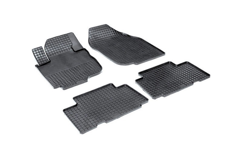 Коврики резиновые с рисунком "Сетка" TOYOTA RAV4 III 2006-2012 (комплект) SEINTEX 00212