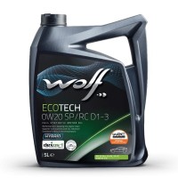WOLF ECOTECH 0W-20 SP/RC D1-3 Масло моторное (5л) 1049892
