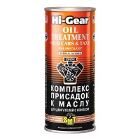 HG2250 Hi-Gear Комплекс присадок к маслу для двигателей с износом с SMT2 (444мл)