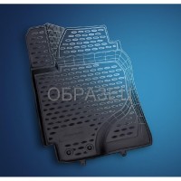 NOVLINE Коврики салона NISSAN X-TRAIL 15-, комплект 4шт (полиуретан) 3D / CARNIS00059