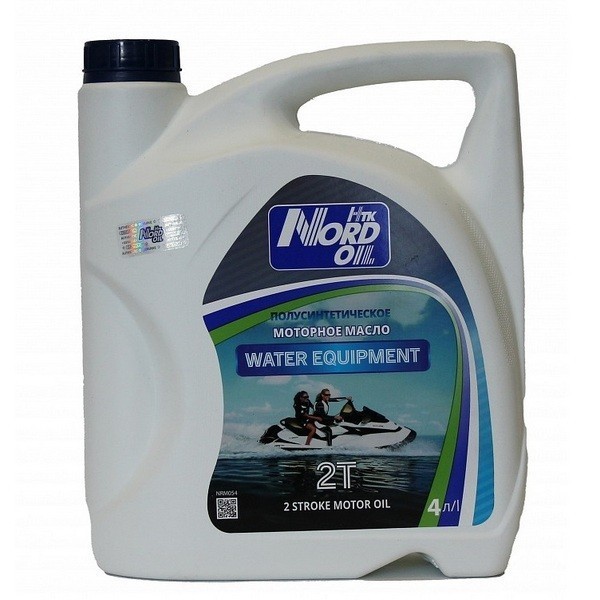 Масло моторное для гидроциклов NORD OIL WATER EQUIPMENT 2T SyntS (4л) NRM054