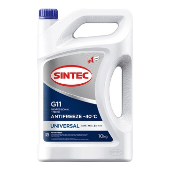 Антифриз A-40 Sintec UNIVERSAL G11 (СИНИЙ) (10кг) 990575