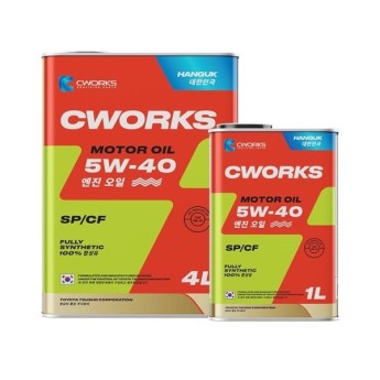 Масло моторное CWORKS HANGUK 5W-40 SP/CF (АКЦИЯ 4л+1л) A13HR2004A