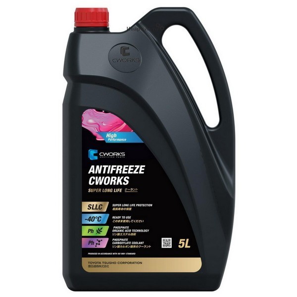 CWORKS ANTIFREEZE SUPER LONG LIFE Антифриз красный (5л) A410R1005
