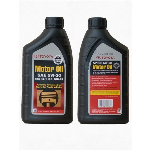 Масло моторное 00279-1QT20 Toyota GF-4 5W-20 SN (0,946 л)