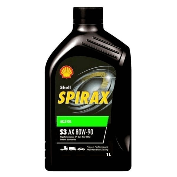 Масло трансмиссионное Shell Spirax S3 AX 80W-90 (1л) 550042997