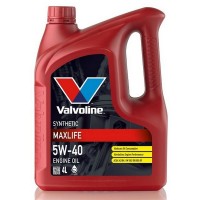 Масло моторное Valvoline MaxLife Synthetic 5W-40 (4л) 872364