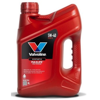 Масло моторное Valvoline MaxLife Synthetic 5W-40 (4л) 872364