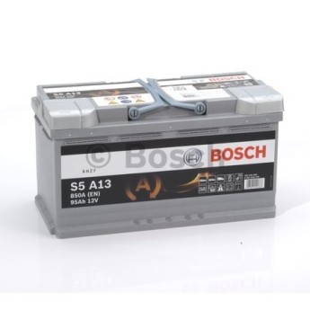 BOSCH Аккумулятор S5 12V 95Ah 850A (-/+) 0092S5A130