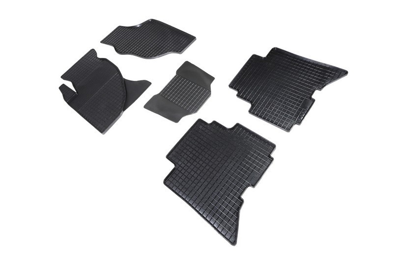 Коврики резиновые с рисунком "Сетка" GREAT WALL HOVER H5 TDA 2010- (комплект) SEINTEX 85651