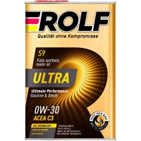 Масло моторное ROLF ULTRA 0W-30 С3 SP (4л) 322942