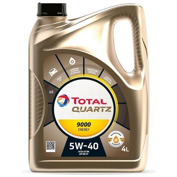 Масло моторное Total QUARTZ ENERGY 9000 5W-40 (4л) 10220501