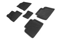 Коврики 3D EVA "РОМБ" Hyundai Sonata VII (LF) 2014-2019 / KIA Optima IV 2014-2020 черные (комплект) SEINTEX 95372