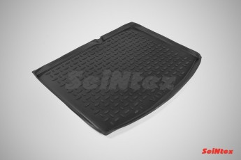Коврик в багажник SUZUKI VITARA new (низ) 2015- (полимерный) черный SEINTEX 86662