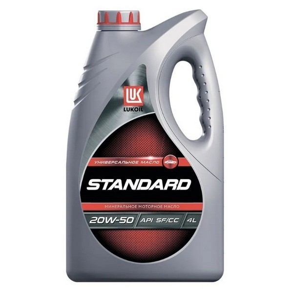 Масло моторное Лукойл СТАНДАРТ 20W-50 (4л) 19438