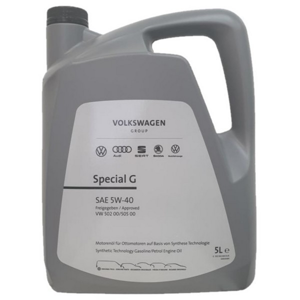 VW Special G 5W-40 Масло моторное VW 502.00/505.00 (5л) GS55502M4
