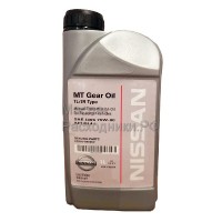 NISSAN MT Gear Oil 75W-80 Жидкость трансмиссионная для МКПП (пластик) (1л) / KE90799935R