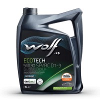 WOLF ECOTECH 5W-30 SP/RC D1-3 Масло моторное (5л) 1049902