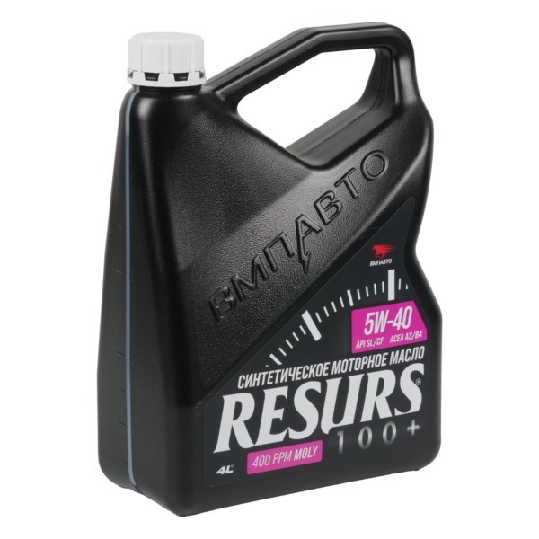 ВМП-Авто Масло моторное Resurs 5W-40 A3/B4 SL/CF (4л) 9292