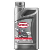 Масло моторное SINTEC MOTO 4T 10W-40 SL/CF JASO MA2 (1л) 105773