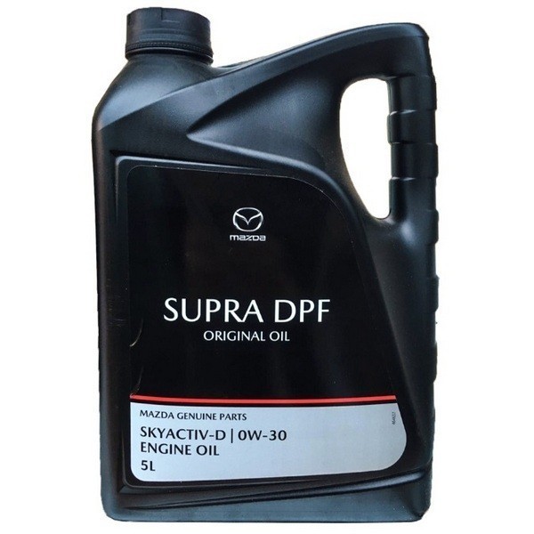 Масло моторное Mazda ORIGINAL SUPRA DPF 0W-30 (5л) 8300771786