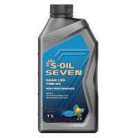 Масло для МКПП S-oil SEVEN Gear oil LSD 75W90 GL-5 (1л) E107790 DRAGON