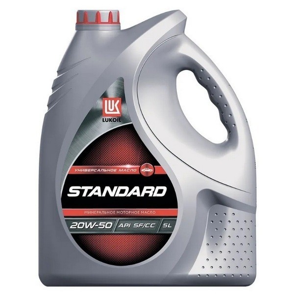 Масло моторное Лукойл СТАНДАРТ 20W-50 (5л) 19439