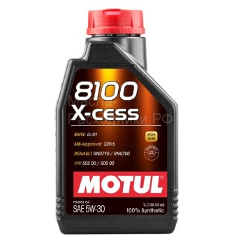 Масло моторное MOTUL 8100 X-cess 5W-30 (1л) 108944