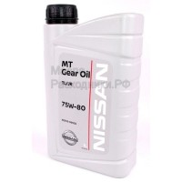 NISSAN Gear Oil TL/JR Type 75W-80 Жидкость трансмиссионная (пластик) (1л) / KE91699935R