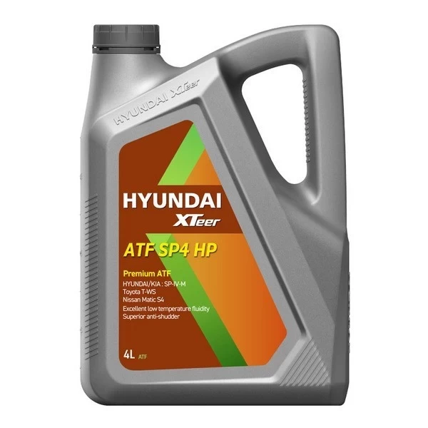 HYUNDAI Xteer ATF SP4 HP Жидкость АКПП (4л) / 1041017
