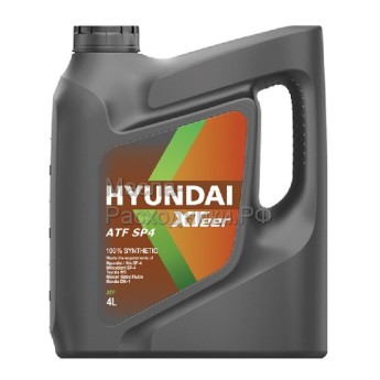 HYUNDAI Xteer SP4 Жидкость АКПП (пластик) (4л) / 1041017