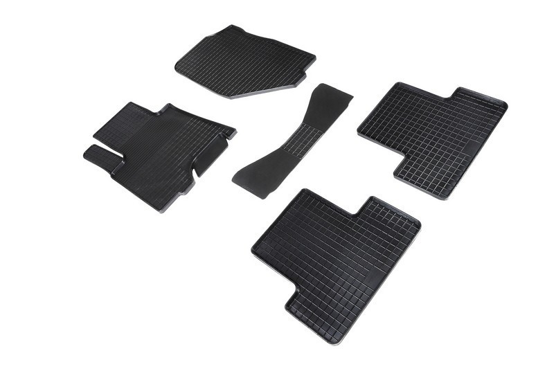 Коврики резиновые с рисунком "Сетка" INFINITI EX35 / QX50 2007-2014 (комплект) SEINTEX 00986