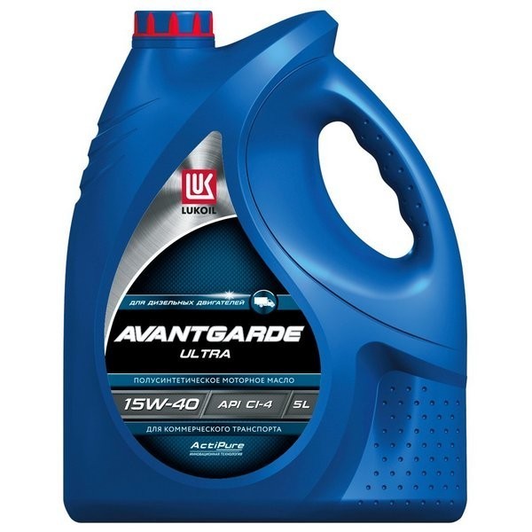 Масло моторное Лукойл Авангард Ультра 15W-40 CI-4/SL (5л) 3606555