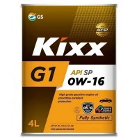 Kixx масло моторное G1 SP 0W-16 (4л) L216444AL1E1
