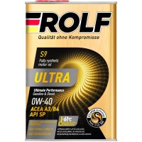 Масло моторное ROLF ULTRA 0W-40 A3/B4 SN/CF (4л) 322948