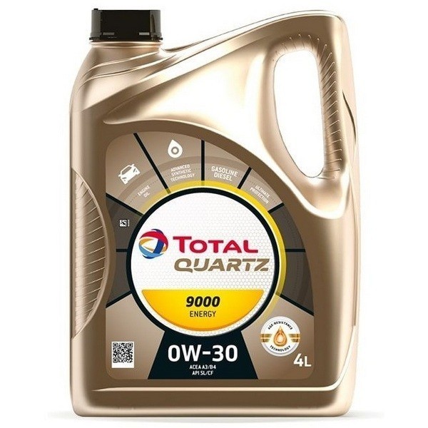 Масло моторное Total QUARTZ 9000 ENERGY 0W-30 (4л) 151523