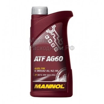 Жидкость для АКПП MANNOL ATF AG60 (1л) 3022